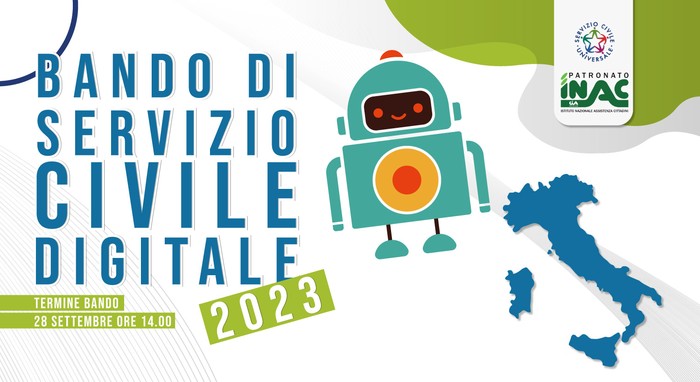 Bando servizio civile digitale 2023